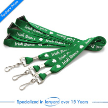 High Quality Screen Printing Lanyard with Lobster Clasp at Factory Price From China